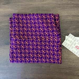 LuLaRoe S Small Women’s Cassie Stretch Pencil Skirt Geometric Purple Orange